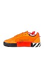 view 5 of 6 ZAPATILLA DEPORTIVA LOW VULCANIZED in Orange & Black