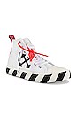view 1 of 2 ZAPATILLAS DE CAÑA ALTA in White & Black