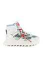 view 2 of 2 SNEAKERS HAUTES ODSY in White & Pale Blue