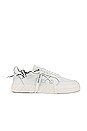 view 2 of 6 SNEAKERS VULCANIZED in White & White