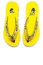 view 4 of 5 CHANCLAS in Yellow & Black