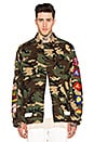 view 1 of 5 Sahariana Jacket in Camouflage With Patches