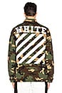 view 5 of 5 Sahariana Jacket in Camouflage With Patches