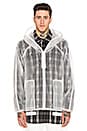 view 1 of 3 Short Raincoat in White