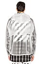 view 3 of 3 Short Raincoat in White