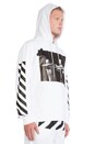 view 2 of 4 Graphic Hoodie in White