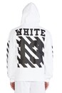 view 3 of 4 Graphic Hoodie in White