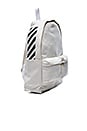 view 3 of 4 Canvas Backpack in Off White Black