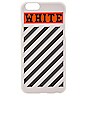 view 1 of 3 COQUE POUR IPHONE ORANGE BOX in White Multi