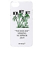 view 1 of 3 Island iPhone 8 Cover in Transparent & Green