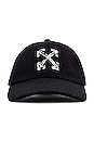 view 3 of 3 Arrows Baseball Cap in Black & White