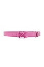 view 1 of 3 Arrow Belt in Rose Pink