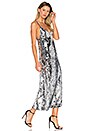 view 2 of 5 Sequins Slip Dress in Silver