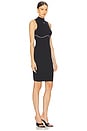 view 2 of 3 Athletic Off Stamp Seamless Dress in Black & White