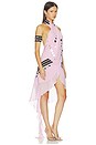 view 2 of 3 VESTIDO GEO MIRROR RIB in Cradle Pink