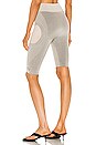 view 4 of 4 Meteor Seamless Cycle Shorts in Grey