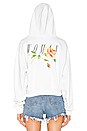 view 4 of 5 SWEAT À CAPUCHE FLOWERS WOMAN in White Multicolor