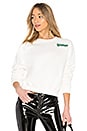 view 2 of 5 Off Poppy Sweatshirt in White Multi