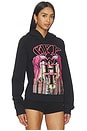 view 2 of 5 Starcity Raglan Hoodie in Black