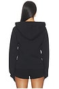 view 3 of 5 Starcity Raglan Hoodie in Black