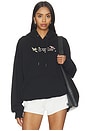 view 2 of 4 Dream Arrow Skate Hoodie in Black Mayfly