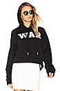 view 1 of 5 SWEAT À CAPUCHE WAR in Black & White