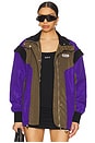 view 1 of 5 COLORBLOCK ウィンドブレーカー in Chive