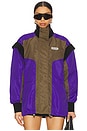 view 2 of 5 COLORBLOCK ウィンドブレーカー in Chive