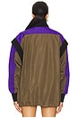 view 4 of 5 COLORBLOCK ウィンドブレーカー in Chive