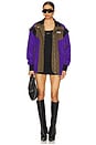 view 5 of 5 COLORBLOCK ウィンドブレーカー in Chive