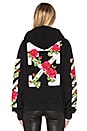 view 4 of 6 Roses Sweat Black Hoodie in Black in Black & Multi