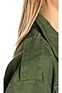 view 5 of 6 Vintage White M65 Jacket in Military Green