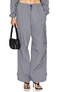 view 1 of 7 Off Parachute Pant in Light Grey