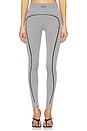 view 1 of 6 Off Stamp Seamless Leggings in Medium Grey