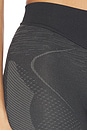view 6 of 6 БРЮКИ RACING SEAMLESS LEGGINGS in Black & White