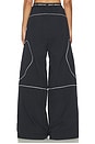 view 4 of 6 Logoband Track Pant in Black & White