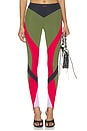 view 2 of 7 Ly Color Block Legging in Mayfly
