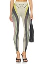 view 1 of 6 PANTALON SEAMLESS COLOR BLOCK CAPRI in Sand Wisteria