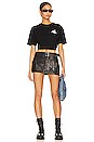 view 4 of 4 Flower Arrow Casual Tee in Black Multi