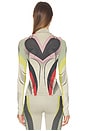 view 3 of 4 Seamless Color Block Top in Sand Barbados in Sand Barbados Cherry