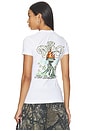view 4 of 6 Show Nyl Slim Tee in White