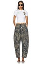 view 5 of 6 Show Nyl Slim Tee in White