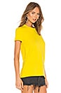 view 3 of 6 Quotes Casual Tee in Yellow & Black
