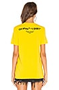 view 4 of 6 Quotes Casual Tee in Yellow & Black