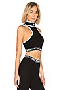 view 2 of 4 Cannette Crop Turtleneck Top in Black