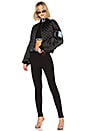 view 4 of 4 Cannette Crop Turtleneck Top in Black