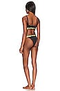 view 3 of 4 Logo Band Bikini Set in Black