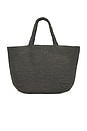 view 2 of 6 Jitney Quote Tote Bag in Black & White