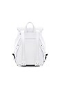 view 2 of 5 Diagonal Mini Backpack in White & Black