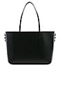 view 2 of 6 Diagonal Medium Tote in Black & White